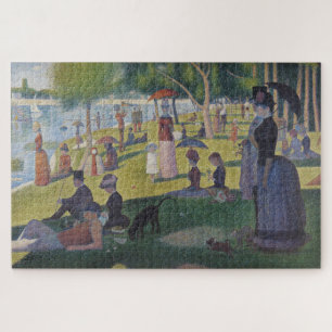 Seurat Sonntag La Grande Jatte Kunstwerk Puzzle