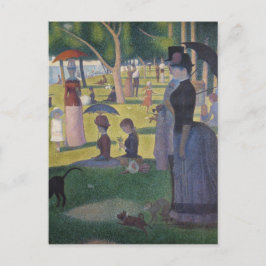 Seurat Sonntag Nachmittag La Grande Jatte Fine Art Postkarte
