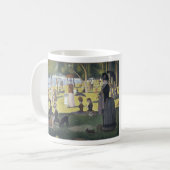 Seurat Tasse feiner Kunst (Vorderseite Links)