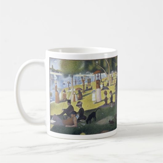 Seurat Tasse feiner Kunst (Links)