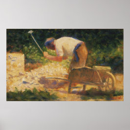 Seurat The Stone Breaker Poster