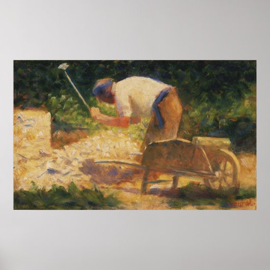Seurat The Stone Breaker Poster (Vorne)