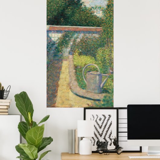 Seurat Watering Can Garden Poster (Heimbüro)