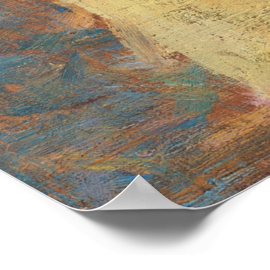 Seurat Watering Can Garden Poster (Ecke)