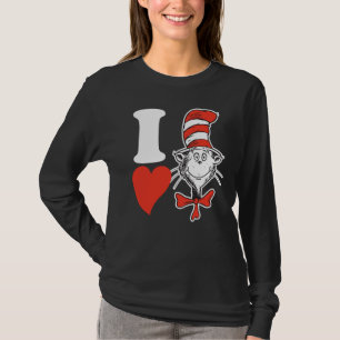 Seuss Valentine  Ich höre die Katze im Hut T-Shirt