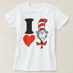 Seuss Valentine  Ich höre die Katze im Hut T-Shirt