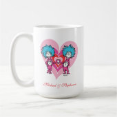 Seuss Valentine| Sache 1 Sache 2 Kaffeetasse (Links)