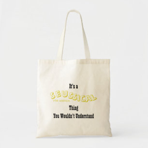 Seussical Taschen-Tasche Tragetasche