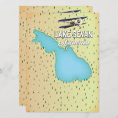 Sevan Armenien-Karte (Vorne/Hinten)