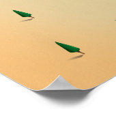 Sevan Armenien-Karte Poster (Ecke)