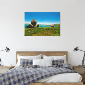 Sevan Kloster Landschaft Leinwanddruck (Insitu (Schlafzimmer))