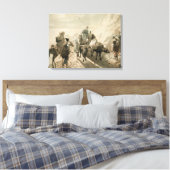 Sevang oder Cockcha Lake, Transcaucasia, Platte 2 Leinwanddruck (Insitu (Schlafzimmer))