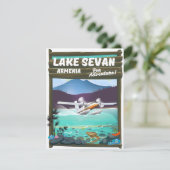 Sevansee Armenien Vintage Reiseposter (Stehend Vorderseite)