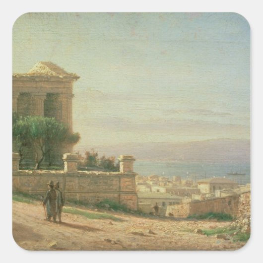 Sevastopol Quadratischer Aufkleber (Vorderseite)