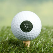 Seven83 Signature Logo Golfbälle (Insitu T-Shirt)