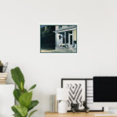 Seven A.M. von Edward Hopper Poster (Heimbüro)