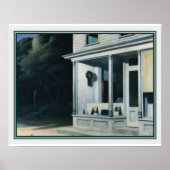 Seven A.M. von Edward Hopper Poster (Vorne)