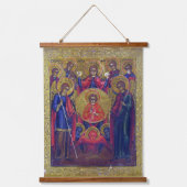 Seven Archangels Christliche religiöse Kunst Wandteppich Mit Holzrahmen (Vorderseite)