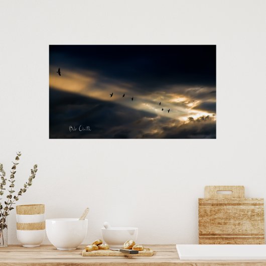 Seven Bird Vision, Bob Orsillo Poster (Küche)