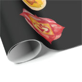 Seven chakras Aquarellkunst Geschenkpapier (Rolleneckpunkt)