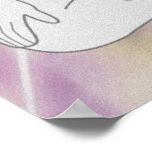 Seven Chakras Diagramm Poster (Ecke)