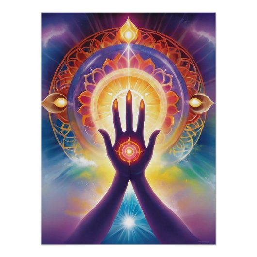 Seven Chakras Poster (Vorderseite)