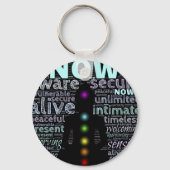 Seven chakras Schlüsselanhänger (Vorderseite)