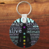 Seven chakras Schlüsselanhänger (Vorderseite)
