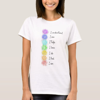 Seven Chakras Yoga T - Shirt