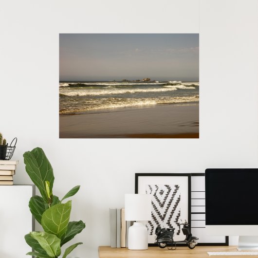Seven Devils Beach - Oregon Poster (Heimbüro)