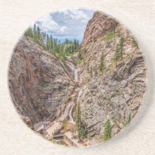 Seven Falls Colorado Getränkeuntersetzer