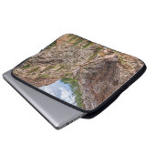Seven Falls Colorado Laptopschutzhülle (Vorne Knopf)