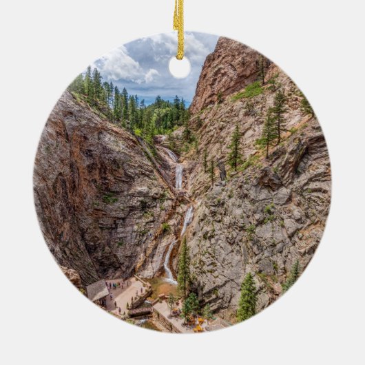 Seven Falls Colorado Ornament (Hinten)