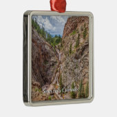 Seven Falls Colorado Premium Ornament Aus Metall (Rechts)