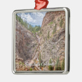 Seven Falls Colorado Premium Ornament Aus Metall (Links)