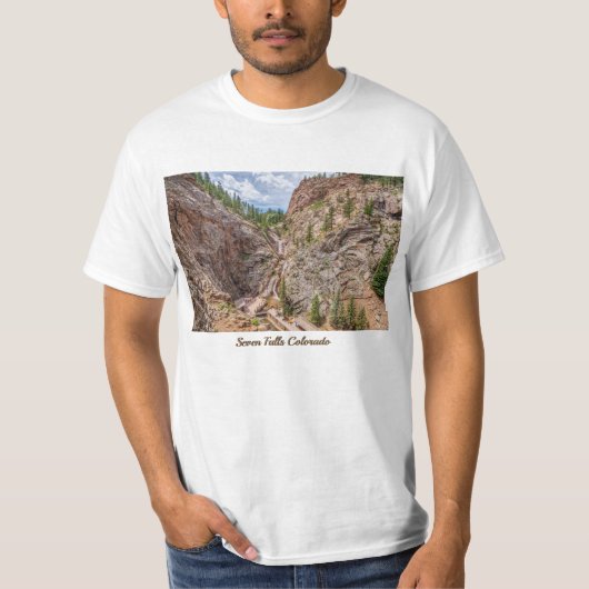 Seven Falls Colorado T - Shirt (Vorderseite)