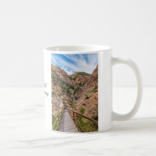 Seven Falls Stairs Blick auf die Kaffeetasse Tasse