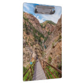 Seven Falls Stairs Clipboard Klemmbrett (Rechts)