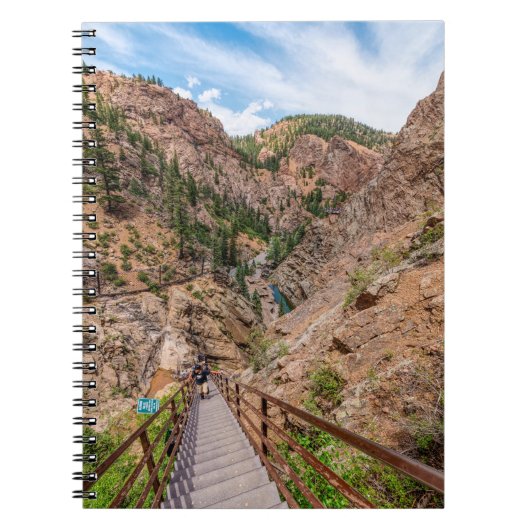 Seven Falls Stairs Looking.com: Notizblock (Vorderseite)