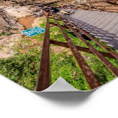 Seven Falls Stairs Poster zum Nachschauen (Ecke)