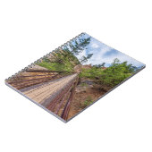 Seven Falls Walkway Bridge Notebook Notizblock (Linke Seite)