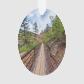 Seven Falls Walkway Bridge Ornament (Rückseite)