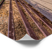 Seven Falls Walkway Bridge Poster (Ecke)