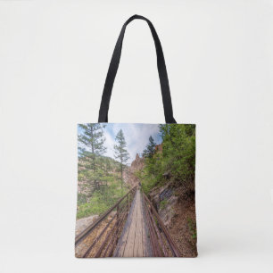Seven Falls Walkway Bridge Tote Bag Tasche