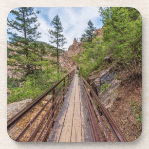 Seven Falls Walkway Bridge Untersetzer Set