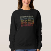 Seven Fields Pennsylvania Seven Fields PA Retro Vi Sweatshirt (Vorderseite)