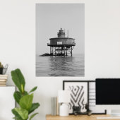 Seven Foot Knoll Lighthouse Poster (Heimbüro)