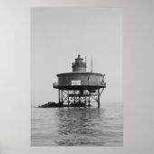 Seven Foot Knoll Lighthouse Poster (Vorne)