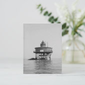 Seven Foot Knoll Lighthouse Postkarte (Stehend Vorderseite)