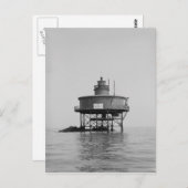 Seven Foot Knoll Lighthouse Postkarte (Vorne/Hinten)